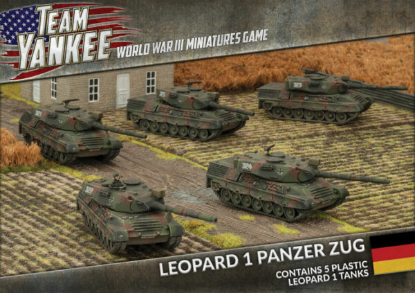 Team Yankee: Leopard 1 Panzer Zug (Plastic)