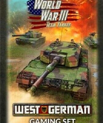 Team Yankee: West German Gaming Set (x20 Tokens, x2 Objectives,