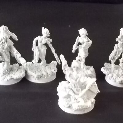 Tau Empire: Female Tau Warriors (Loose)