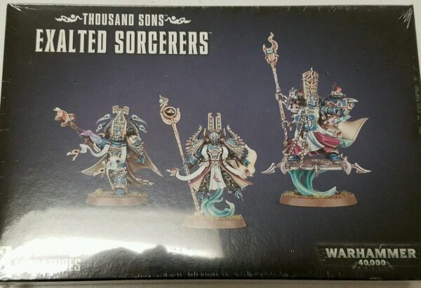 Chaos Space Marines: Thousand Sons Exalted Sorcerers Boxed Set