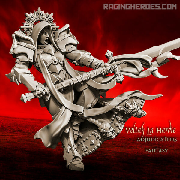 Raging Heroes: Adjudicators Veliah La Hardie
