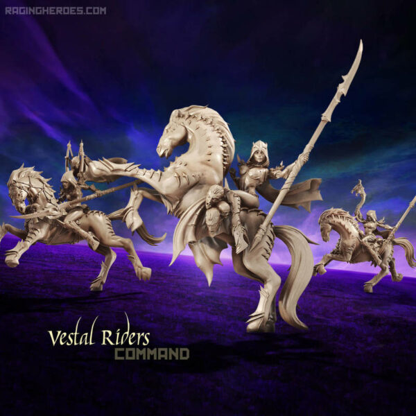 Raging Heroes: Vestal Riders - Command Group (Fantasy)