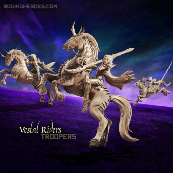 Raging Heroes: Vestal Riders - Troops (Fantasy)