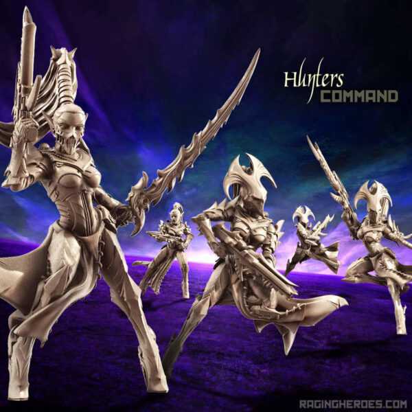Raging Heroes: Hunters - Command Group (SF)