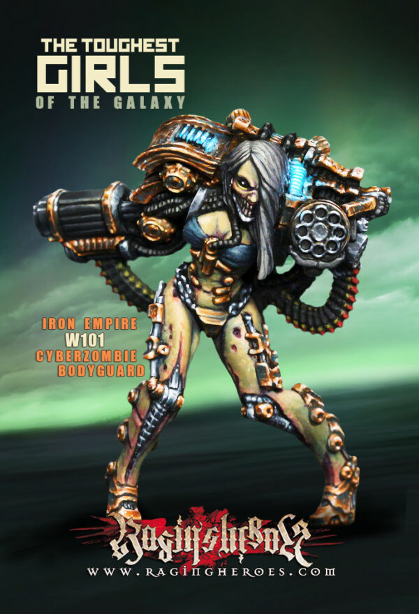 Raging Heroes: W101, Cyberzombie Bodyguard (IE)