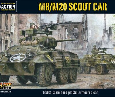 Bolt Action: M8/M20 Greyhound Scout Car (Plastic Box)