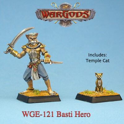 Wargods Of Aegyptus: Basti Hero with Cat