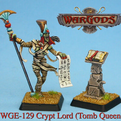 Wargods Of Aegyptus: Crypt Lord (Tomb Queen) with Bookstand