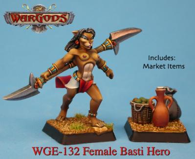 Wargods Of Aegyptus: Female Basti Hero