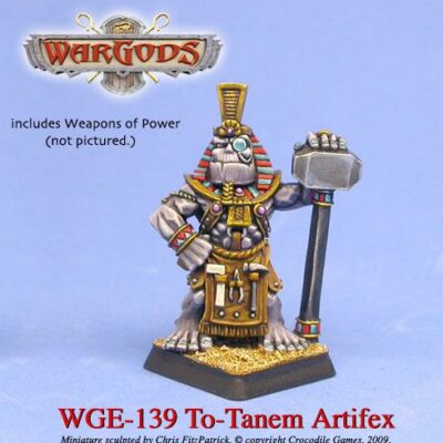 Wargods Of Aegyptus: To-tanem Artifex with Weapons of Power