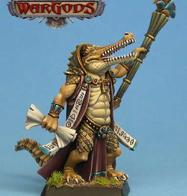 Wargods Of Aegyptus: Sebeki Master Of Words With Croc Nest