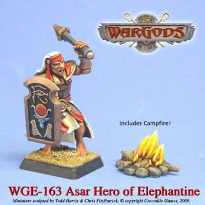 Wargods Of Aegyptus: Asar Hero of Elephantine with Campfire