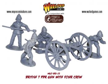 Black Powder: British 7 pdr Gun & Crew