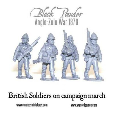 Black Powder: British Soldiers on Campaign Marching