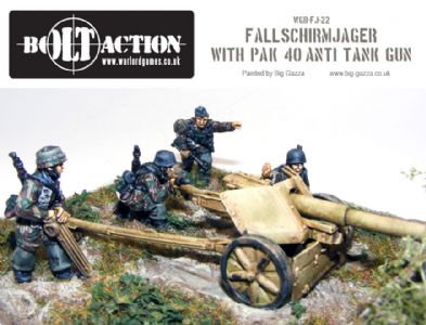 Bolt Action: Fallschirmjager PAK 40 + Crew