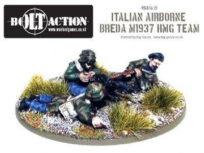Bolt Action: Italian Paratroopers - HMG Team
