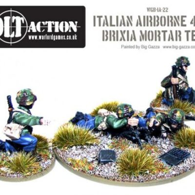 Bolt Action: Italian Paratroopers - 45mm Brixia Mortar Team