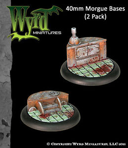 Wyrd Miniatures: Morgue Bases 40mm