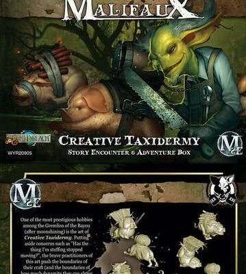 Malifaux: Creative Taxidermy Boxed Set