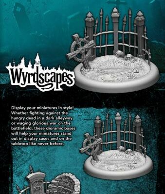 Wyrd Miniatures: Wyrdscapes - Graveyard 40MM