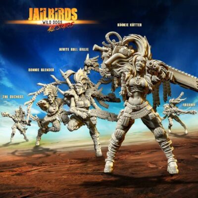 Raging Heroes: Jailbirds Wild Dogs All Stars