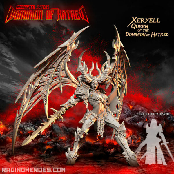 Raging Heroes: Xeryell, QUEEN of the Dominion of Hatred