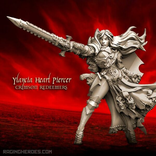 Raging Heroes: Crimson Redeemers Ylancia Heart Piercer