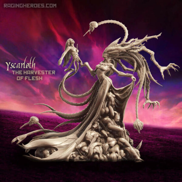 Raging Heroes: Yscarloth, The Harvester of Flesh (Fantasy)