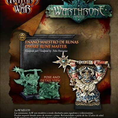 AoW: Dwarf Rune Priest Blister Packet
