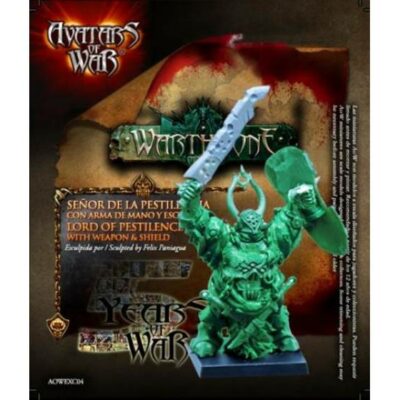 AoW: Lord of Pestilence with Weapon and Shield Blister Packet