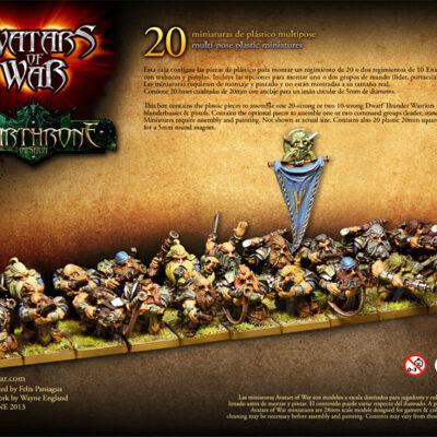 AoW: Dwarf Thunder Warriors Boxed Set