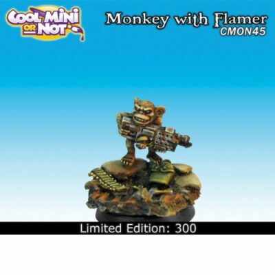 CMON: Monkey with Flamer Blister Packet