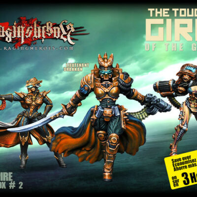Raging Heroes: Iron Empire Heroines #2 Boxed Set