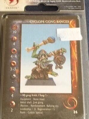Conf: Cyclops Gong Banger Blister Packet