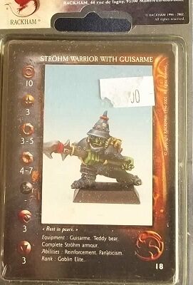 Conf: Strohm Warrior with Guisarme (2) Blister Packet