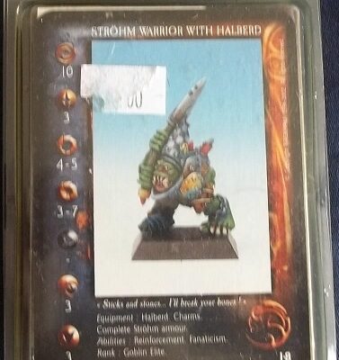 Conf: Strohm Warrior with Halberd (2) Blister Packet