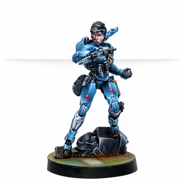 PanOceania: Patsy Garnett, Orc Troops Varuna Div. NCO (Submachin