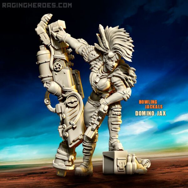 Raging Heroes: Jailbirds Howling Jackals Domino Jax