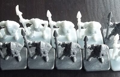 Fantasy: Dwarf Warriors with Spear x10 (Loose)