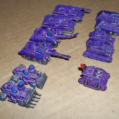 Epic: Scale Tank Assortment x11 (Painted)