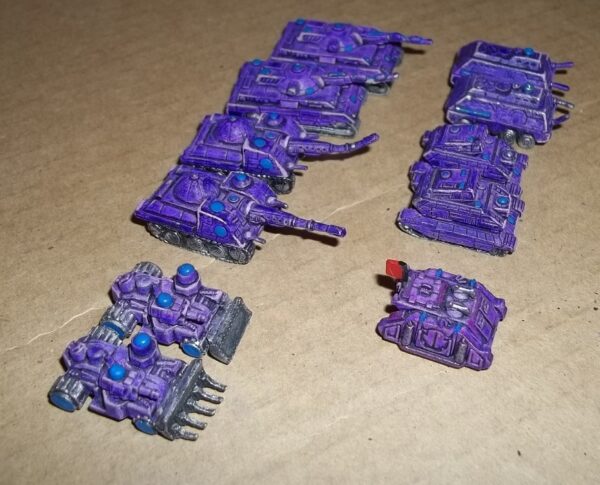 Epic: Scale Tank Assortment x11 (Painted)