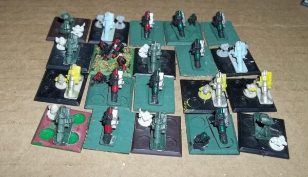 Epic: Squat Mole Morters (Painted)