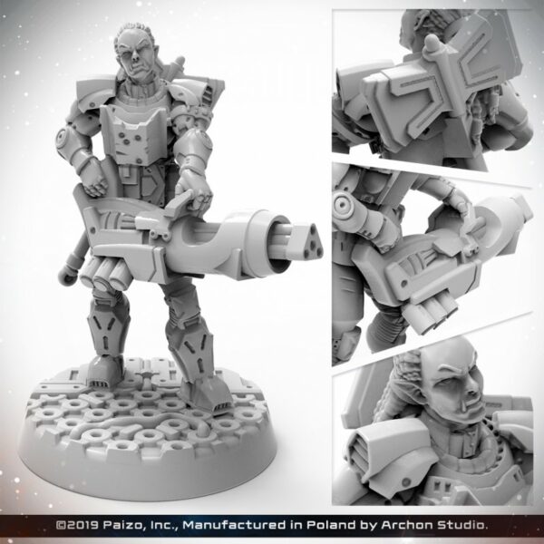 Starfinder: Half Orc Soldier
