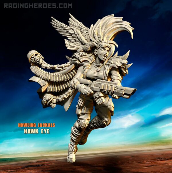 Raging Heroes: Jailbirds Howling Jackals Hawk Eye