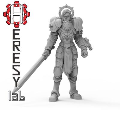 Heresy Lab: Female Inquisitor Marine – Cataryna