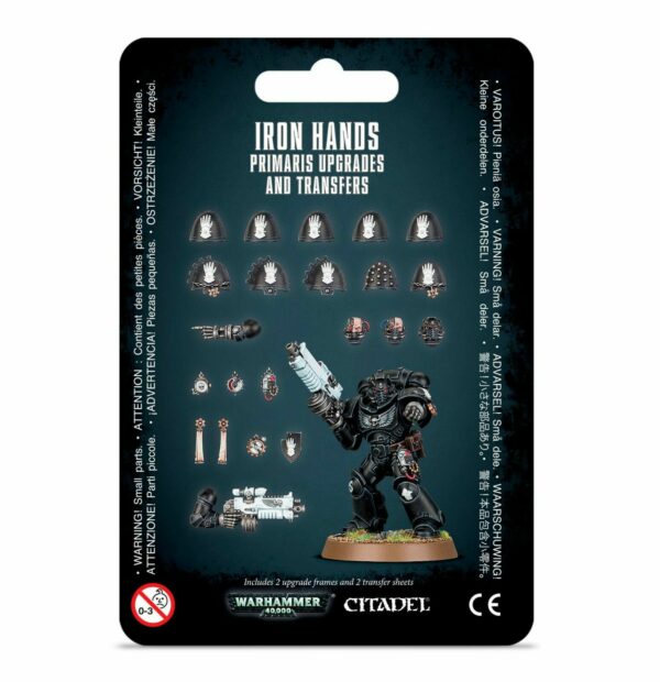 Space Marines: Iron Hands Primaris Upgrades and Transfers