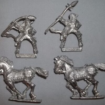 Loose: 2 Knights on Horseback - Harlequin