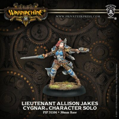 Cygnar: Lieutenant Allison Jakes