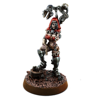 WE: Mechanic Adept Female Tech Priest with Servo Arm MKVII