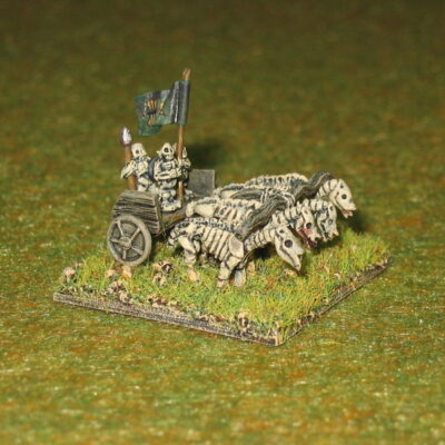 6mm: Skeleton Chariot x60